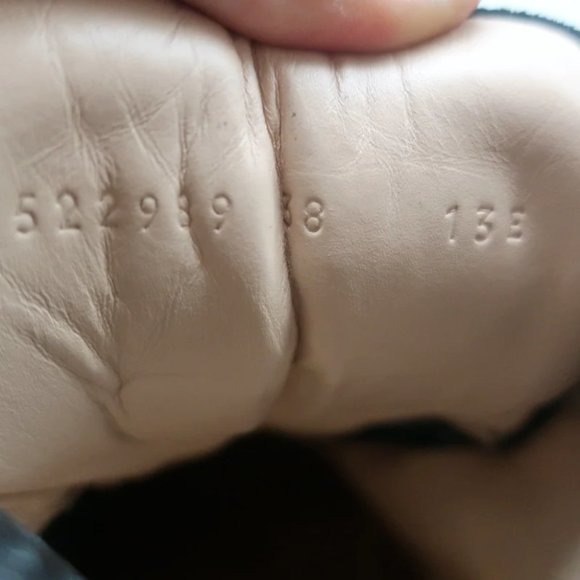 Gucci Flashtrek Hiking Boots Black Suede & Leather Size 38 - Picture 11 of 12